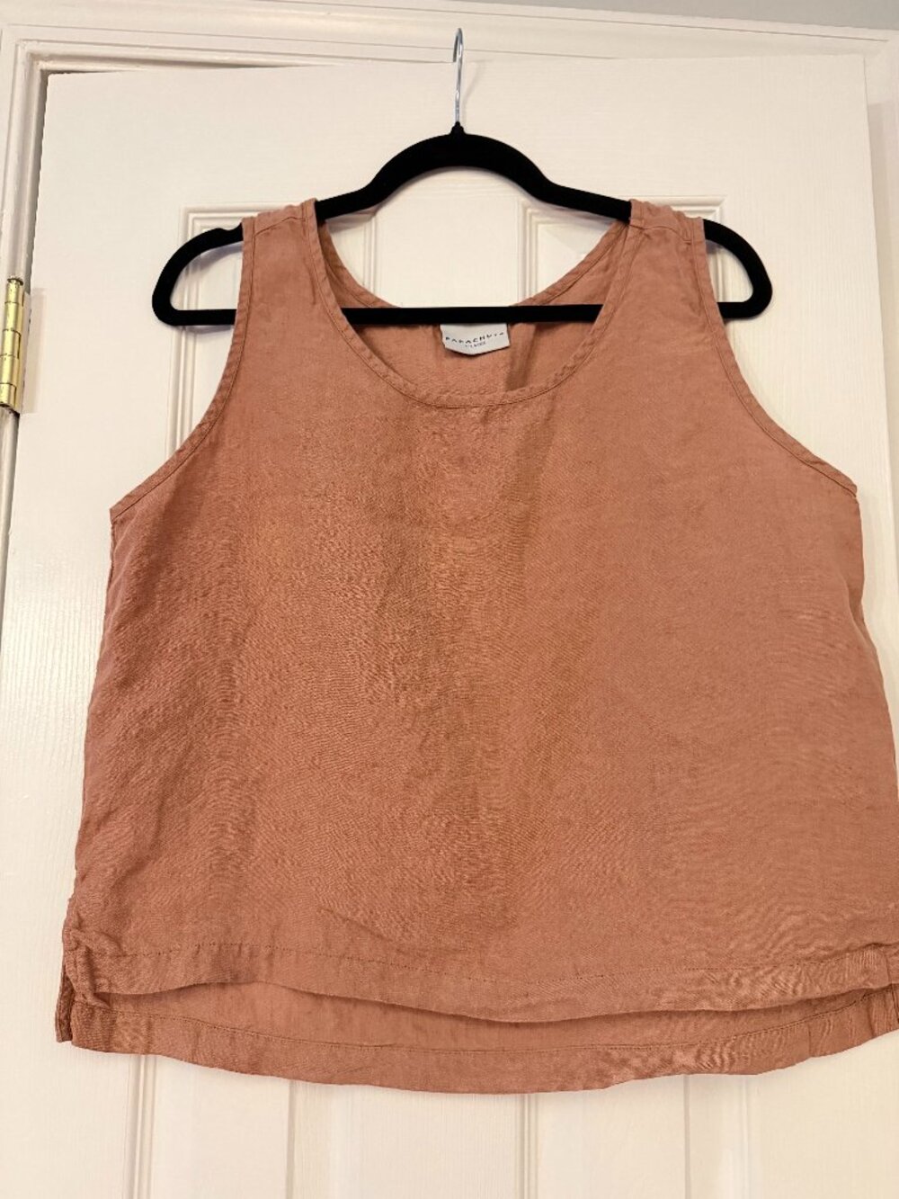 Parachute Linen Tank Top Mauve